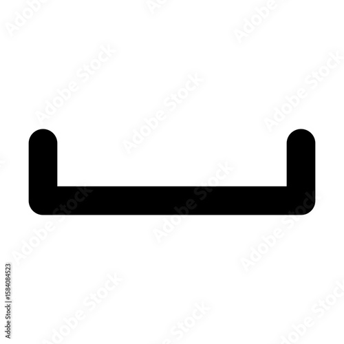 Space Key - Simple Minimalist Modern Icon for UI Apps