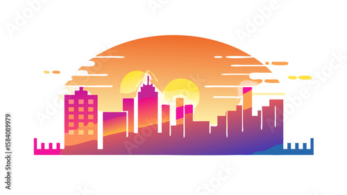 colorful sunset