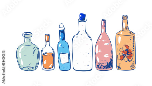 bottles 