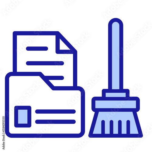 Data Cleaning  Icon Element For Design

