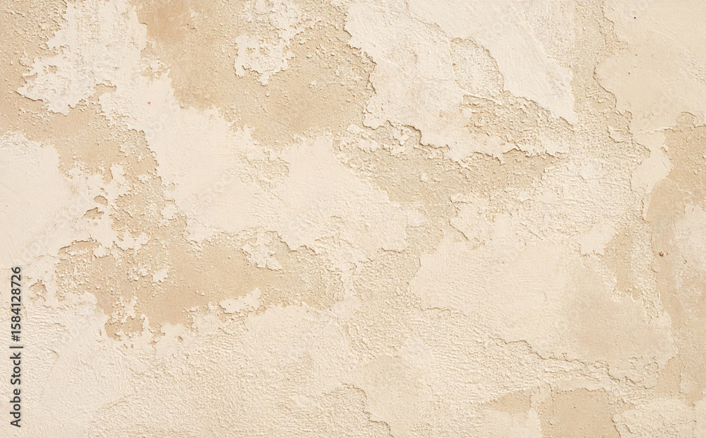 Obraz premium ベージュの壁の背景テクスチャ 