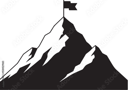 Triumph Peak A Symbol of Achievement a Metaphor for Success and Determination representing Ambition and the Journey to reach Ultimate Goals