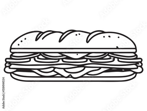 HAOGIE SANDWICH SILHOUETTE 