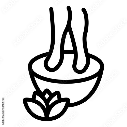 pedicure Line Icon