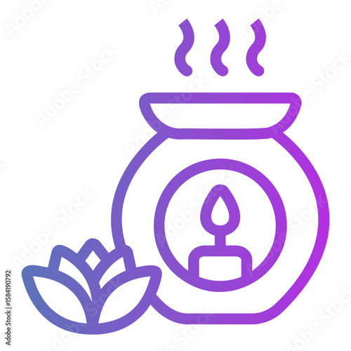 aromatheraphy Gradient icon