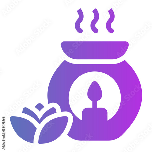 aromatheraphy Gradient icon