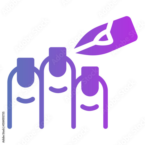 manicure Gradient icon
