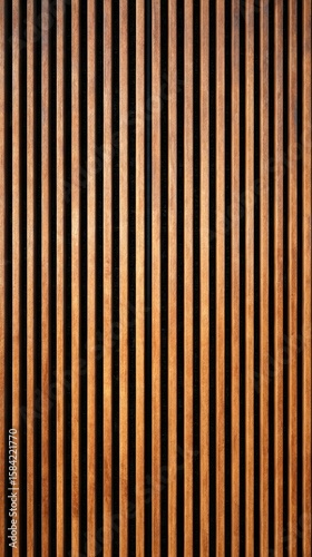 Wooden slats vertical wall