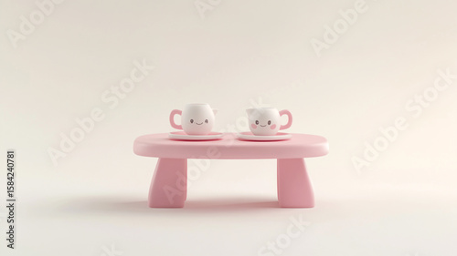 Cup & Charm Table Set For The Most Adorable Sips and Chats