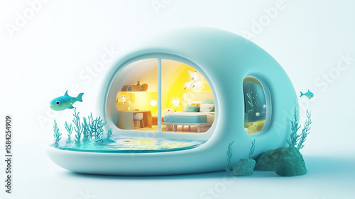 Living with the Fishes. An Immersive Ocean Living Experience
