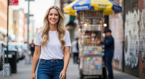 Wallpaper Mural Dewdrop clinging to spiderweb amidst lush green foliage. Torontodigital.ca