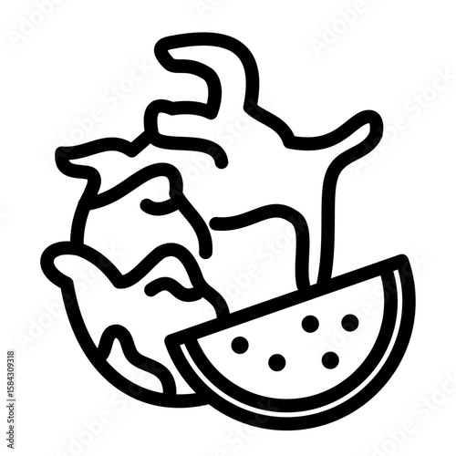 pitaya fruit icon
