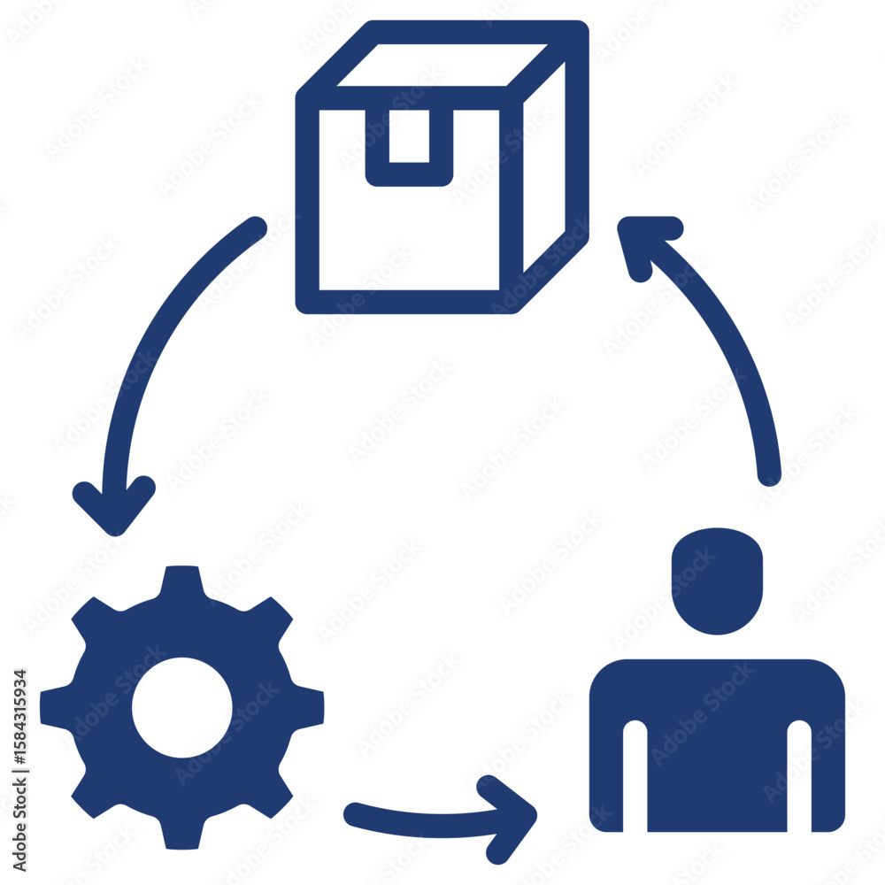 Obraz premium Product Development Icon