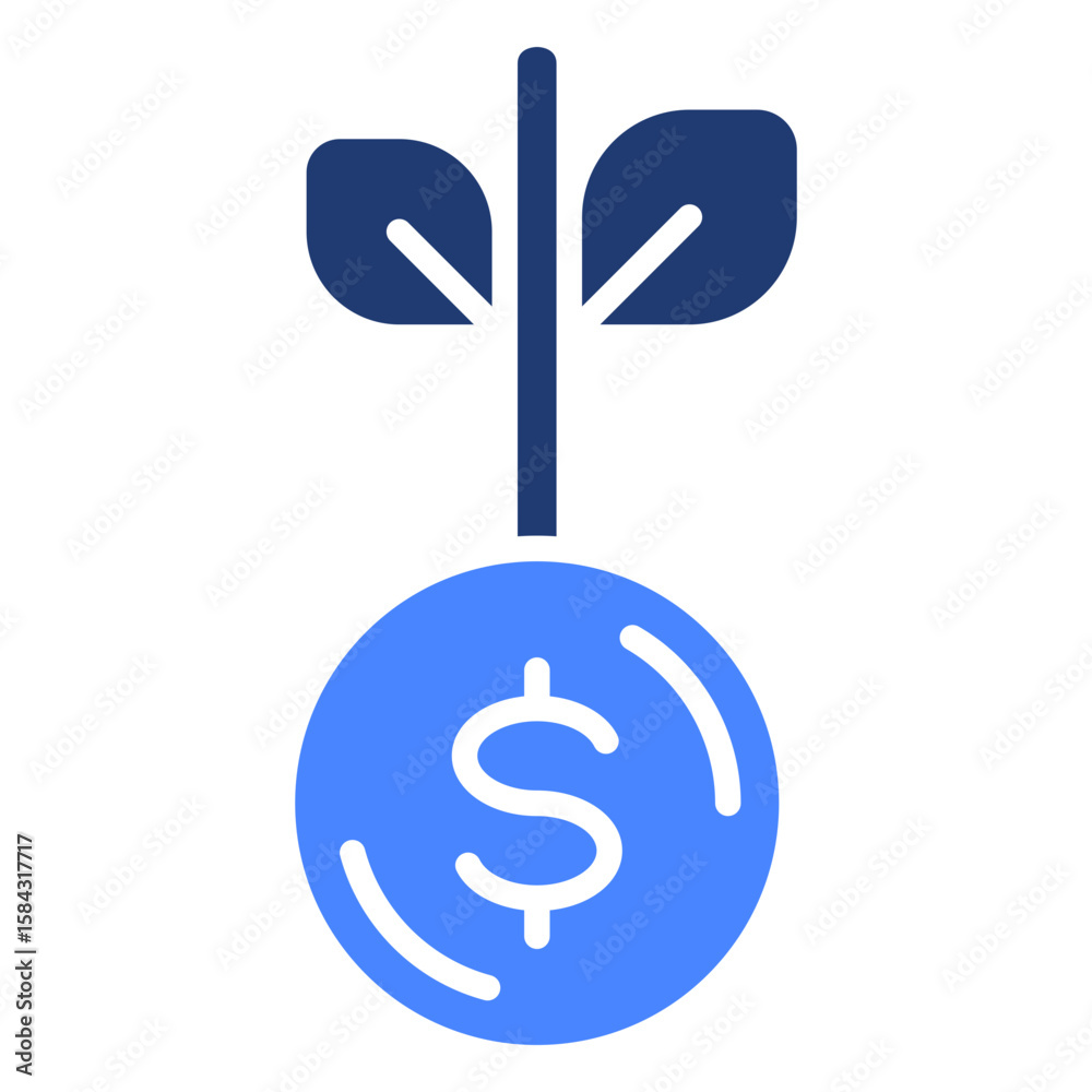 Obraz premium Funding Icon