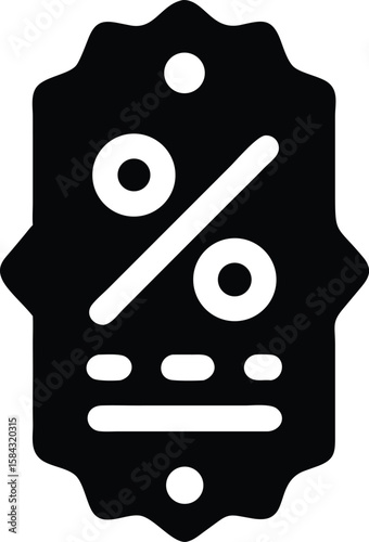 Discount voucher icon