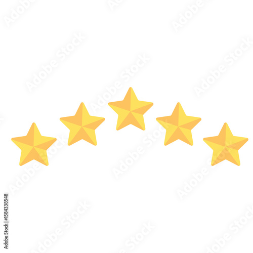  A single yellow star, ideal for use in designs related to recognition, achievement, or as a decorative element symbolizing success.