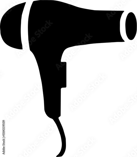 hair dryer vector illustration
