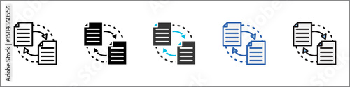 Reinforcement Learning Icon Pack Multistyle Illustration