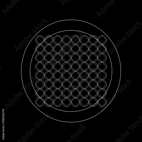 style, paper, deco, art, graph, graphic, modern, ornament, holiday, wrapping, element, artistic, elegant, geometric, repetition, god, geometry, monochrome, ask, grid, disorder, illustration, star, vec