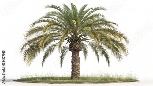 3D Render of Date Palm Tree...