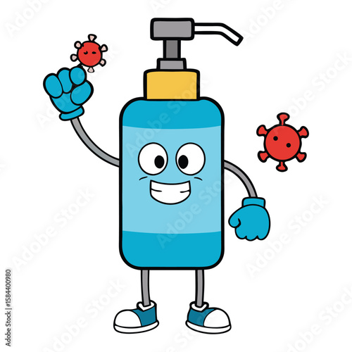 Hand sanitizer kills germs fast, protecting you from the coronavirus. Keep hands clean anytime, anywhere to fight COVID-19 and stay safe and healthy every day.

