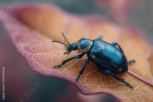 A bug on a leaf