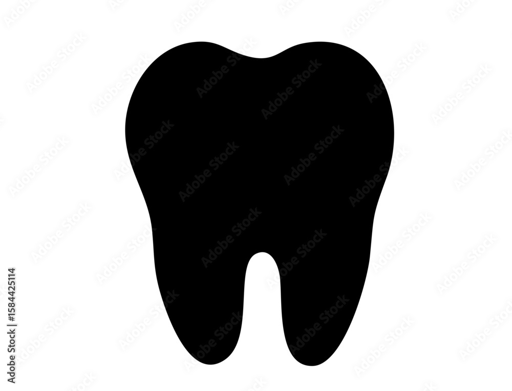 Obraz premium Medical Icons 15A: tooth, dental, dentist, icon, vector, health, dent, teeth, symbol, care, hospital