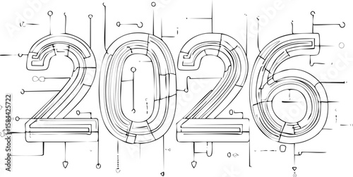 2026 png vector,banner, 2026, advertisement, colourful, company, digit, download, effect, election, media, number, panel, poster, signs, social, vote, best, calendar, low, signage, web, year, art, 