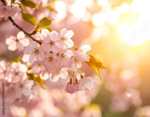 Spring blossoms in soft sunlight (1)