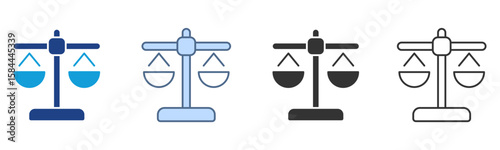 Measurement Icon Set Multiple Style Collection