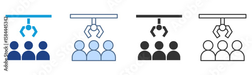 Sampling Icon Set Multiple Style Collection