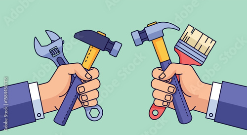 Tools in Hands: Repair and Build