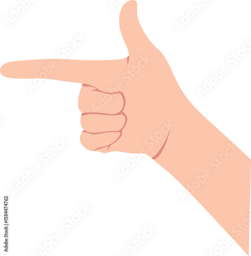 hand showing thumbs up