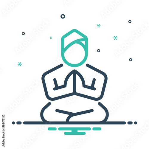 Mix icon for pray