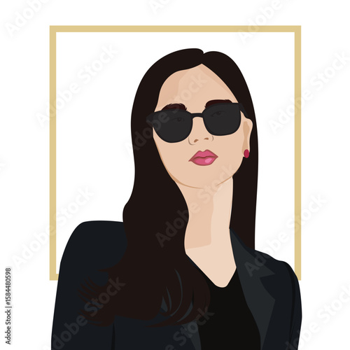 fashion woman in sunglasses