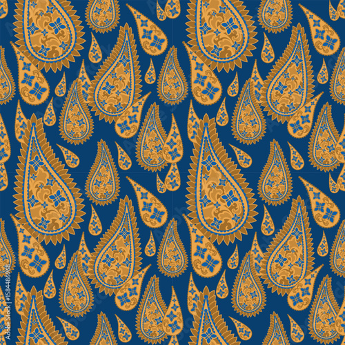 elegant paisley pattern for wallpaper background and textile beautiful paisley originated in persia and paisley is popular in Iran india scotland this paisley design is good for dress shawl scarf rida