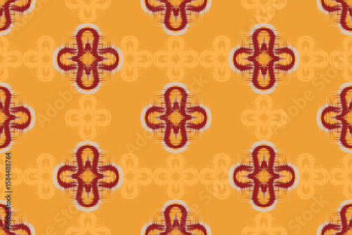 Ethnic ikat beautiful seamless pattern. Native traditional. Design for background, wallpaper, vector illustration, fabric, clothing, batik, carpet, embroidery.