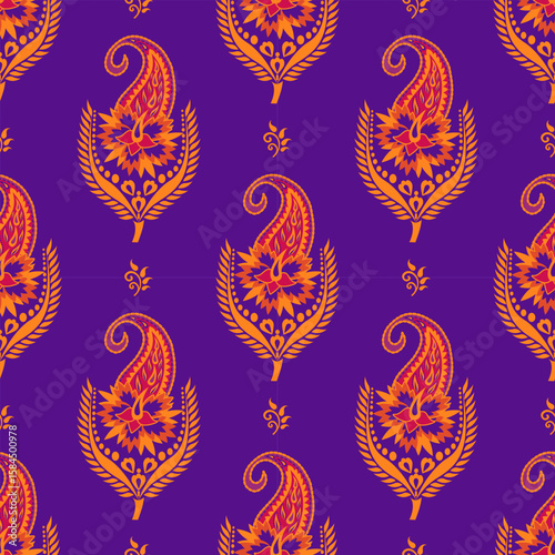 elegant paisley pattern for wallpaper background and textile beautiful paisley originated in persia and paisley is popular in Iran india scotland this paisley design is good for dress shawl scarf rida