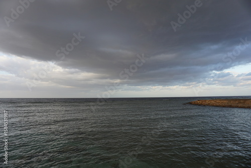 Storm Clouds Over The Sea, Al Wajh, Saudi Arabia