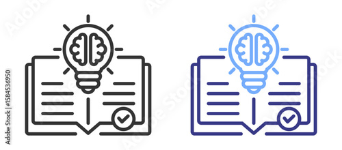 Knowledge icon color