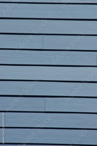 Canvas Print Blue weatherboard