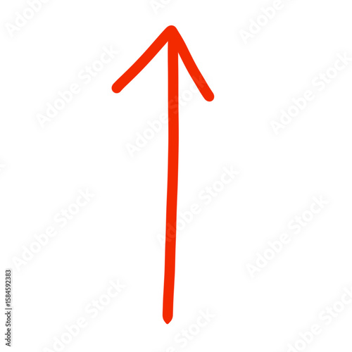 arrow shapes element - sign line direction transparant background