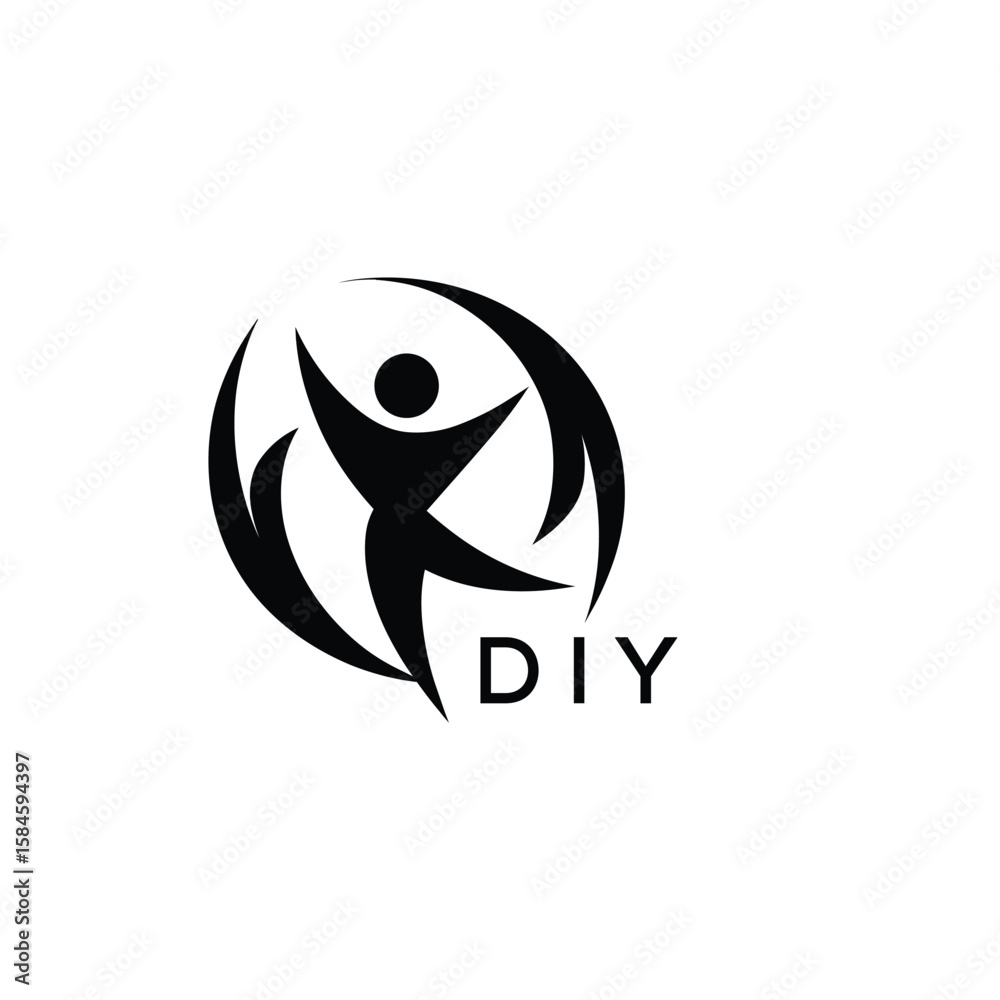 Obraz premium Classic Shield Logo with Stars and DIY Letters – Premium Badge or Security Brand Identity. DIY Letter Logo. 