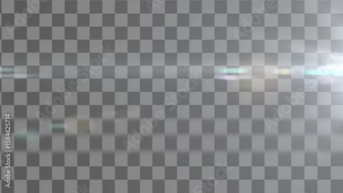 Light streaks with transparent background.