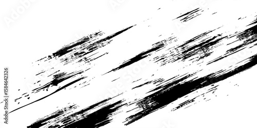 Grunge texture - abstract isolated stock vector template - easy to use