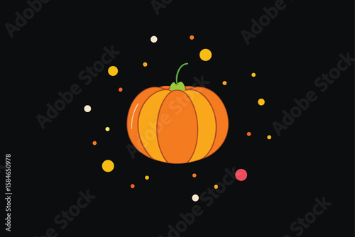 halloween pumpkin vector illustration