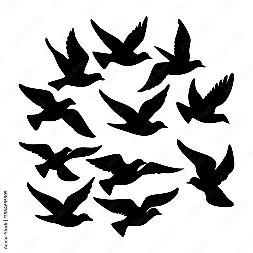 eagle silhouette, fliying bird silhouette eagle silhouette, fliying bird silhouette