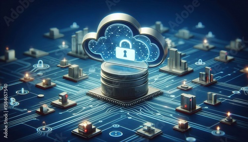 A decentralized cloud storage network using for verification ens
