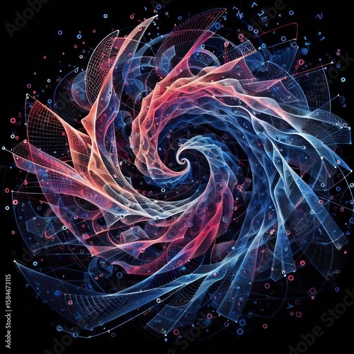 Movement design based on mathematical fractals