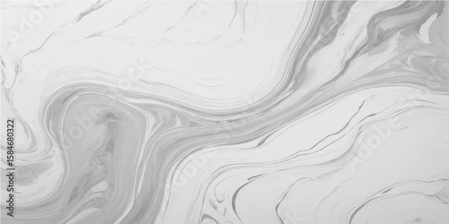 Bright, abstract white marble texture evokes a cold winter sky with icy blue patterns and a snowy, frozen surface